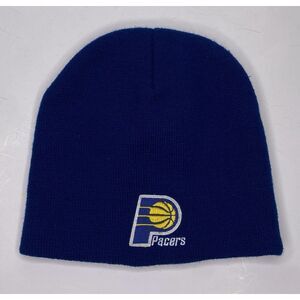 Pepsi NBA Indiana Pacers Unisex Beanie Hat‎ Navy Blue Embroidered